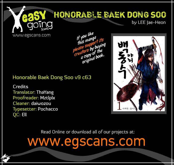 Honorable Baek Dong Soo Chapter 63 - Picture 1