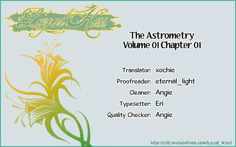 The Astrometry Vol.1 Chapter 1 : One Shot - Picture 1