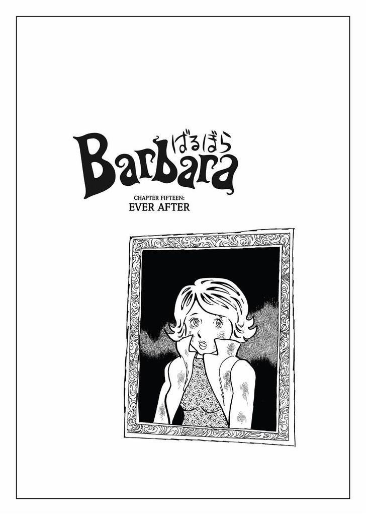 Barbara Vol.1 Chapter 15 : Ever After - Picture 1