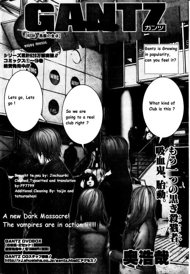 Gantz Vol.20 Chapter 228 : A New Dark Massacre! - Picture 3
