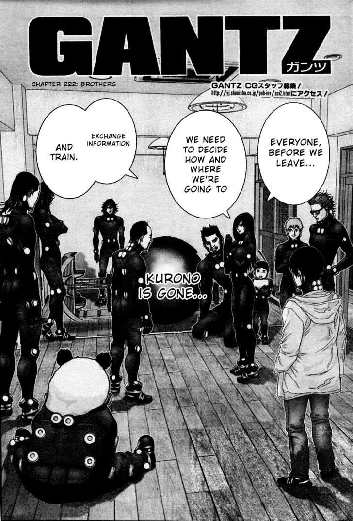 Gantz Vol.19 Chapter 222 : Brothers - Picture 2