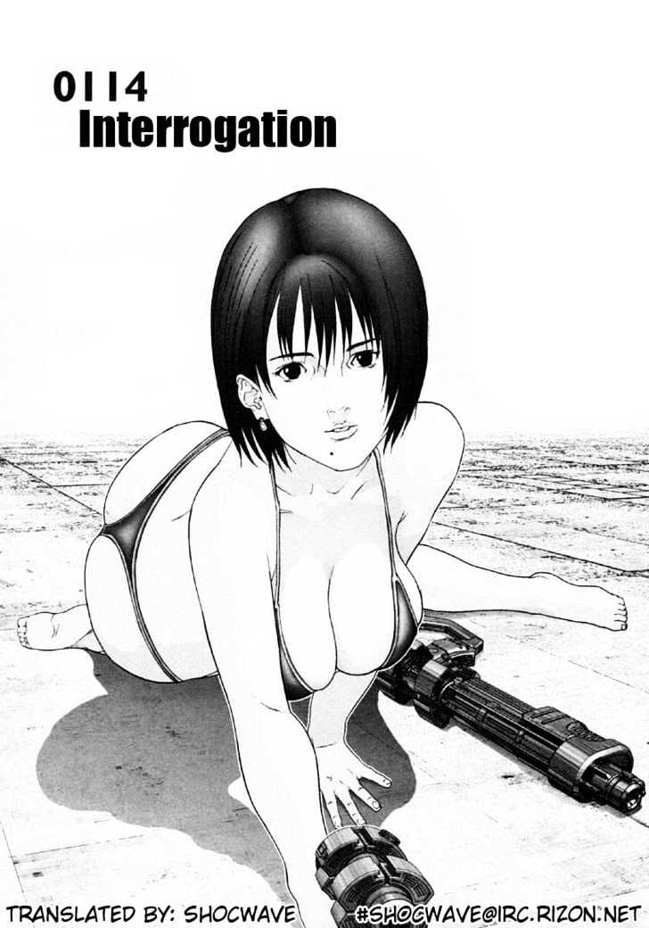 Gantz Vol.10 Chapter 114 : Interrogation - Picture 1