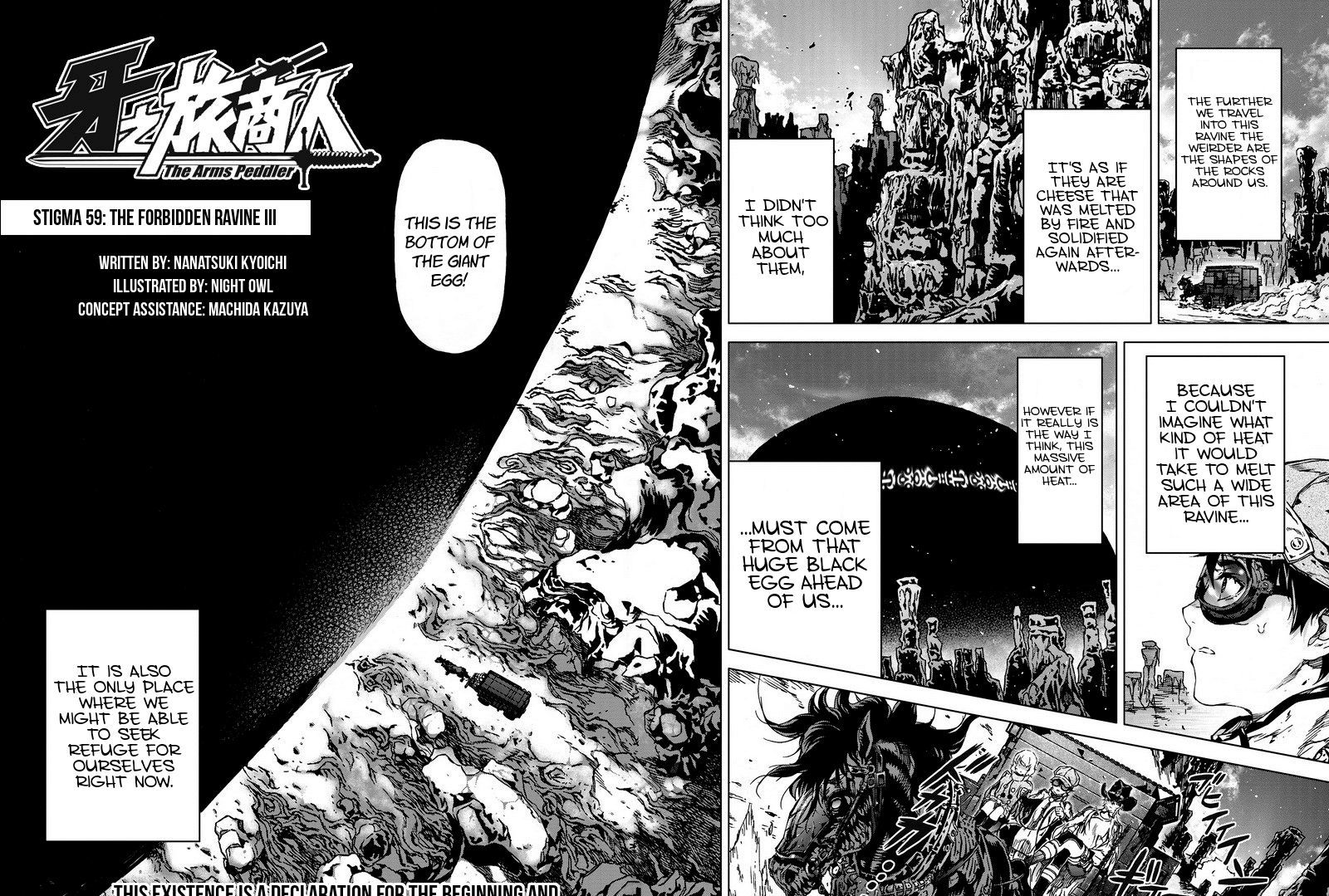 Kiba No Tabishounin - The Arms Peddler Chapter 59 : The Forbidden Ravine Iii - Picture 2