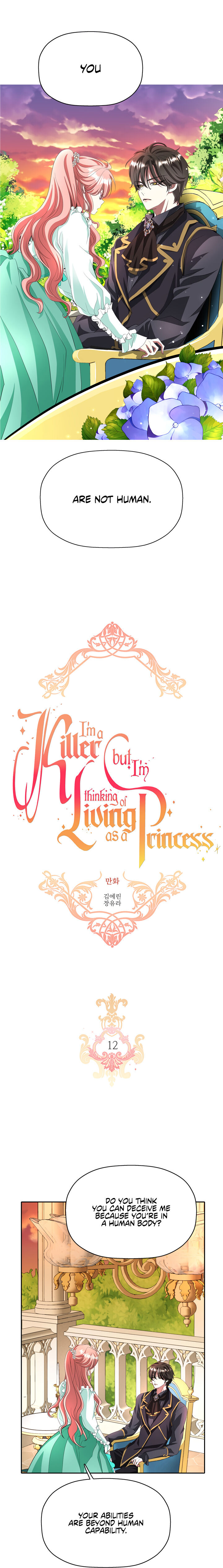 I’M A Killer But I’M Thinking Of Living As A Princess Chapter 12 - Picture 2
