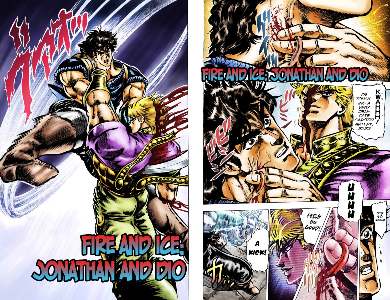 Phantom Blood Vol.5 Chapter 40 V2 : Fire And Ice (Official Color Scans) - Picture 1