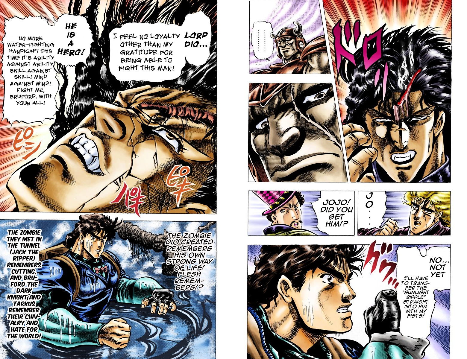 Phantom Blood Vol.4 Chapter 29 V2 : Curse Of The Dark Knight (Official Color Scans) - Picture 2