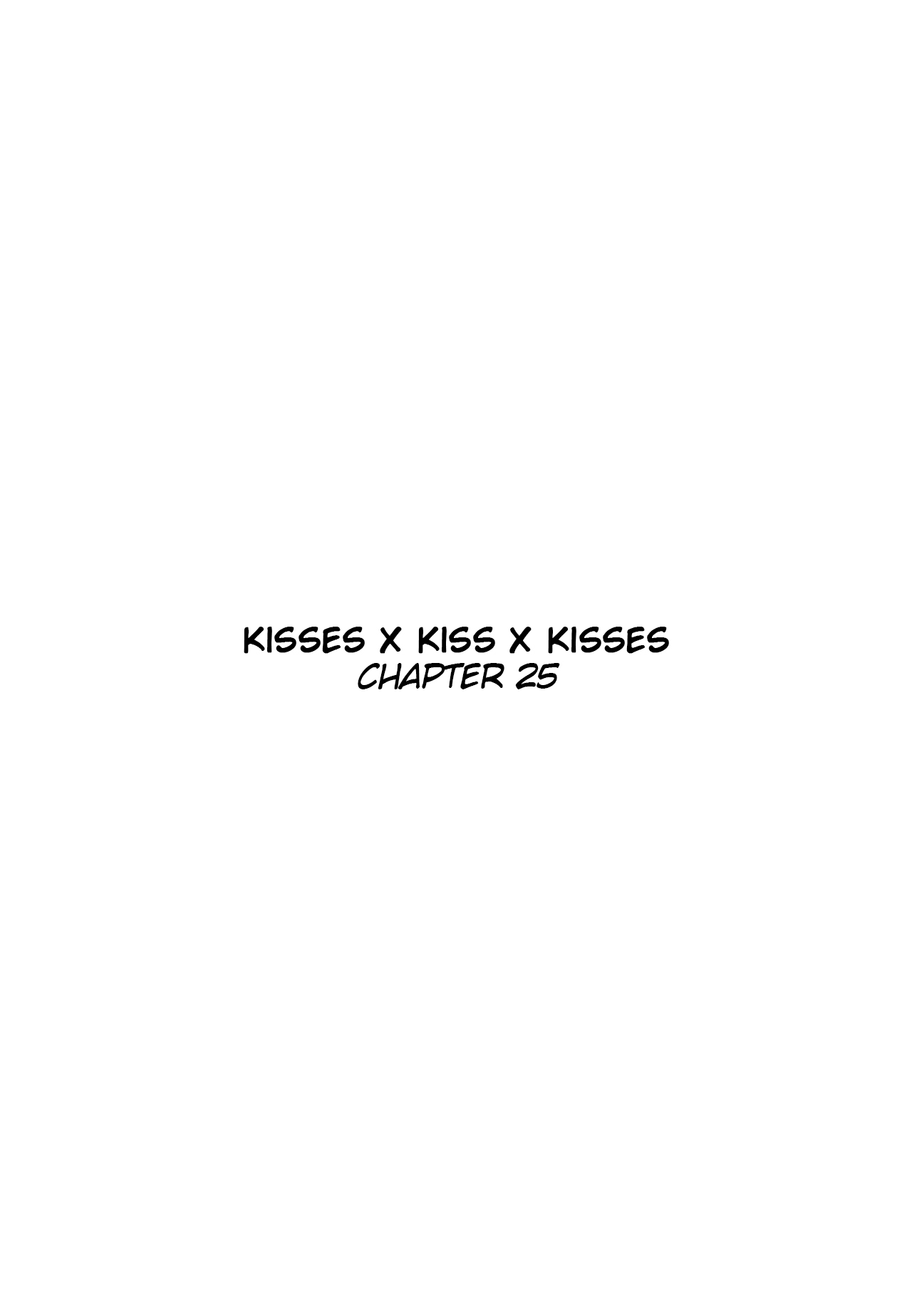 Kisses X Kiss X Kisses Chapter 25 - Picture 3