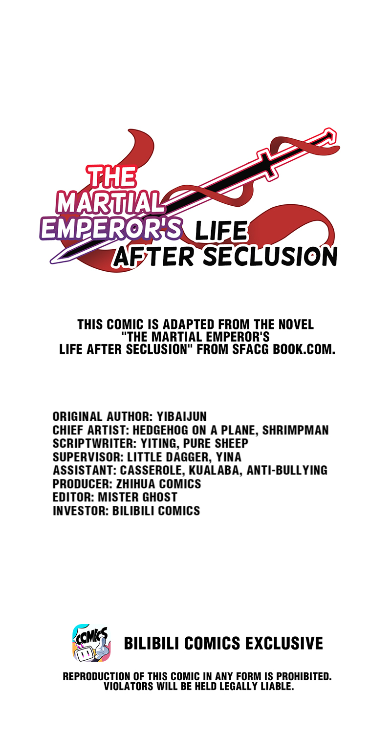 The Martial Emperor's Life After Seclusion Chapter 56: Scare Them Off And Long Live Our Name - Picture 1