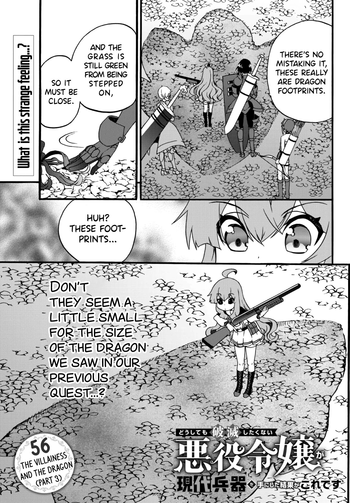 The Villainess Will Crush Her Destruction End Through Modern Firepower Chapter 56: The Villainess And The Dragon (Part 3) - Picture 1
