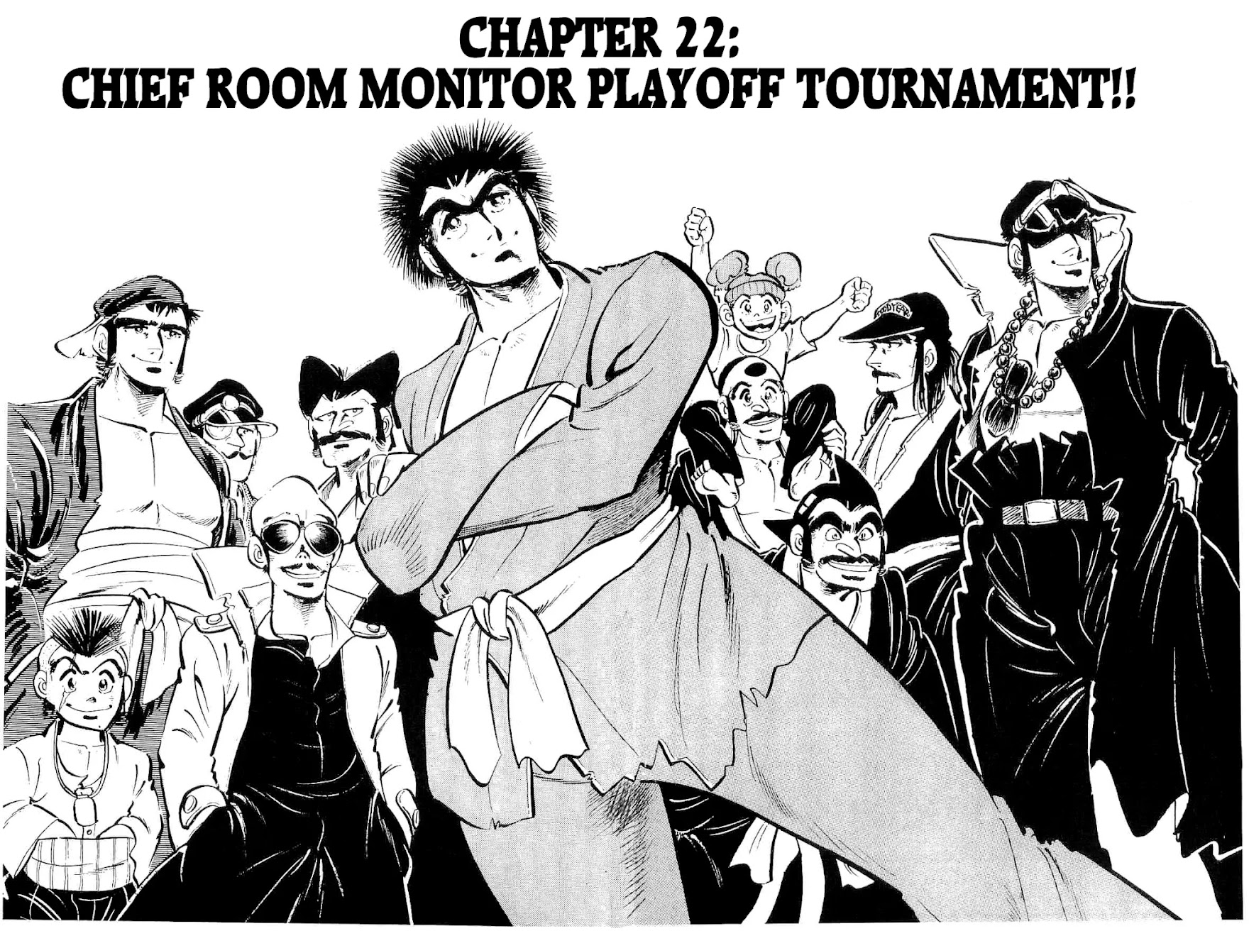 Rage!! The Gokutora Family Chapter 22: Chief Room Monitor Playoff Tournament!! - Picture 2