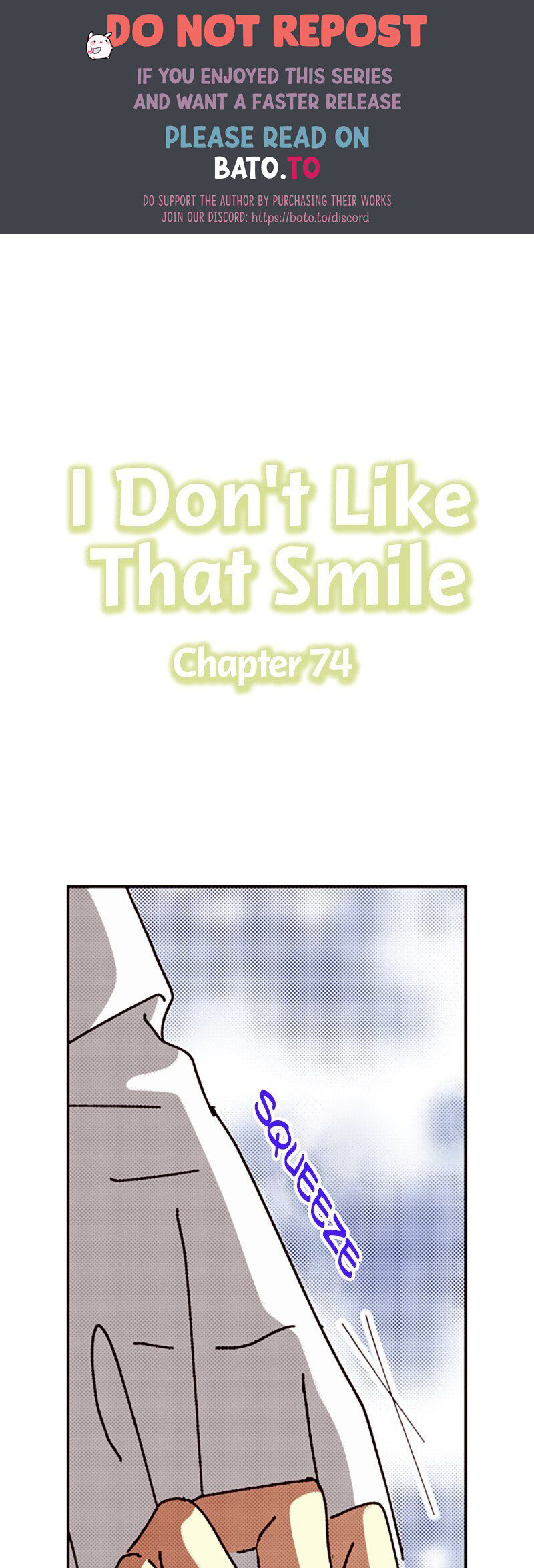 I Don’T Like That Smile Chapter 74 - Picture 1