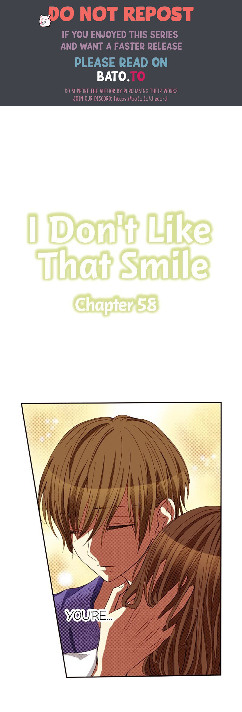 I Don’T Like That Smile Chapter 58 - Picture 1