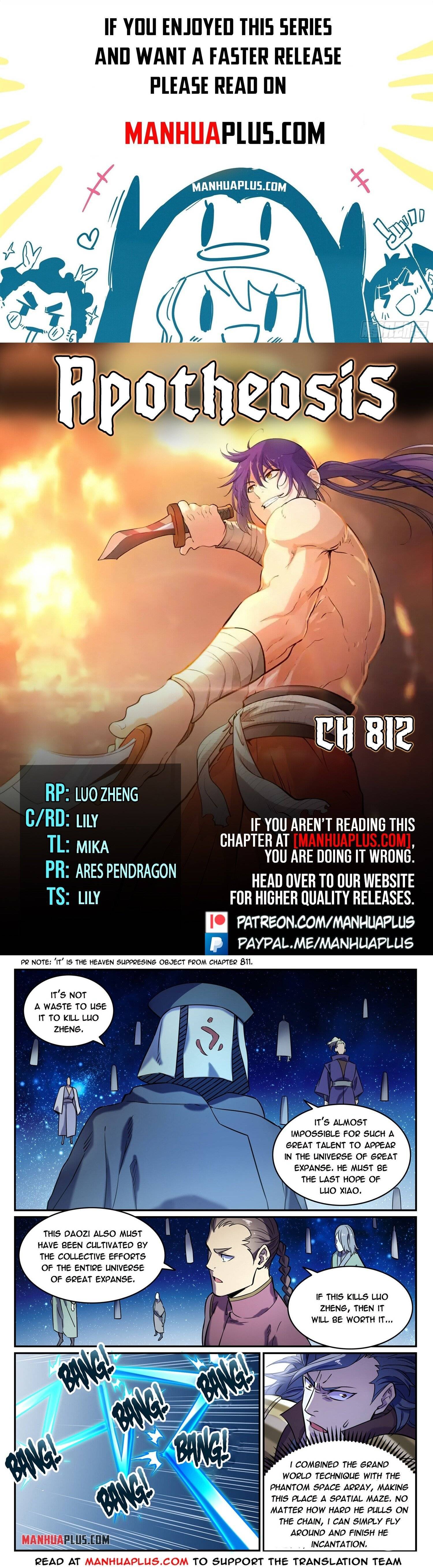 Apotheosis Chapter 812 - Picture 1