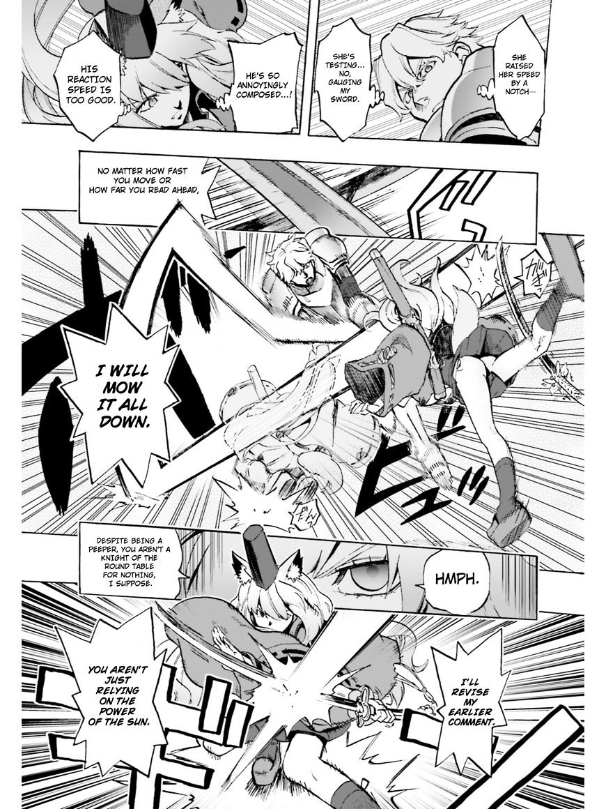 Fate/extra Ccc - Foxtail Chapter 39 : Gawain Vs Suzuka Gozen Ii - Picture 3