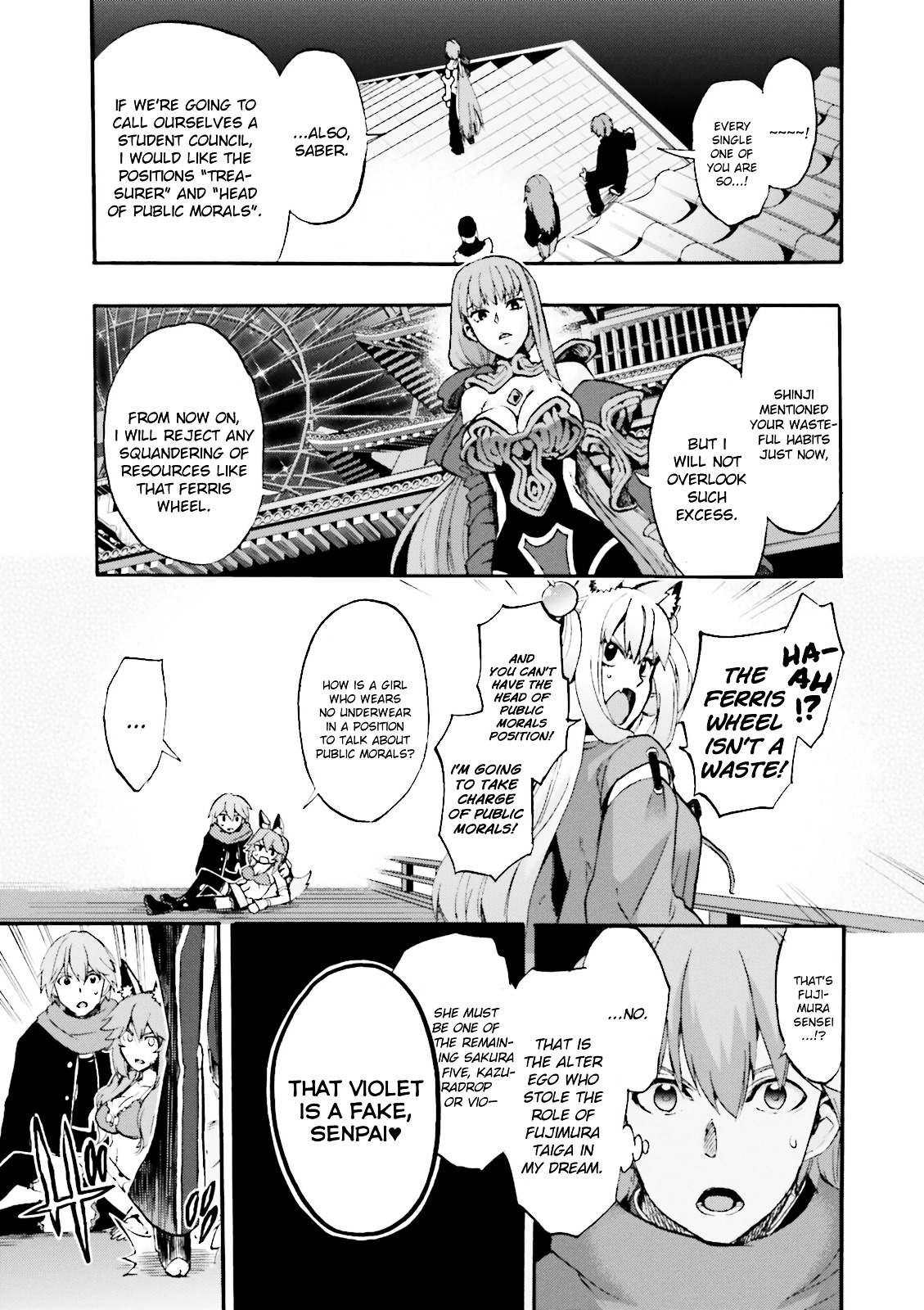 Fate/extra Ccc - Foxtail Vol.4 Chapter 25 : Memories - Picture 3