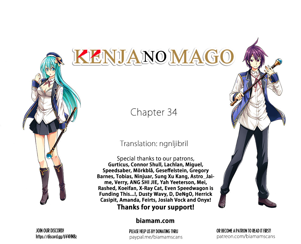 Kenja No Mago Chapter 34 - Picture 1