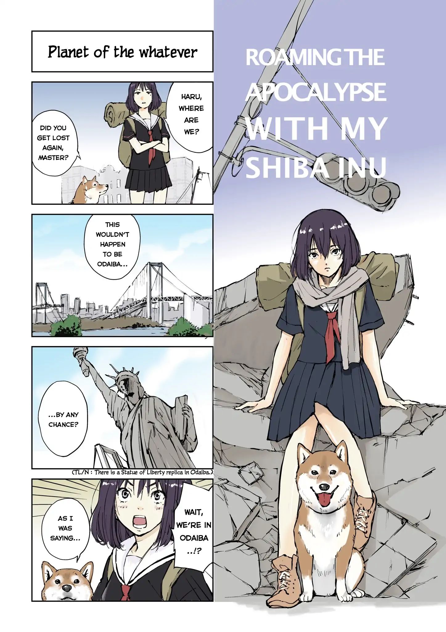 Roaming The Apocalypse With My Shiba Inu Vol.1 Chapter 2 - Picture 1
