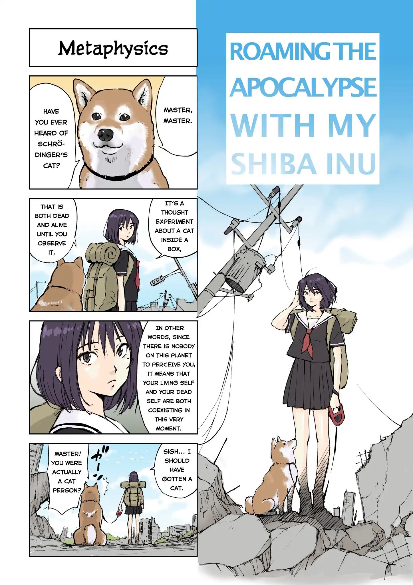 Roaming The Apocalypse With My Shiba Inu Vol.1 Chapter 1 - Picture 1