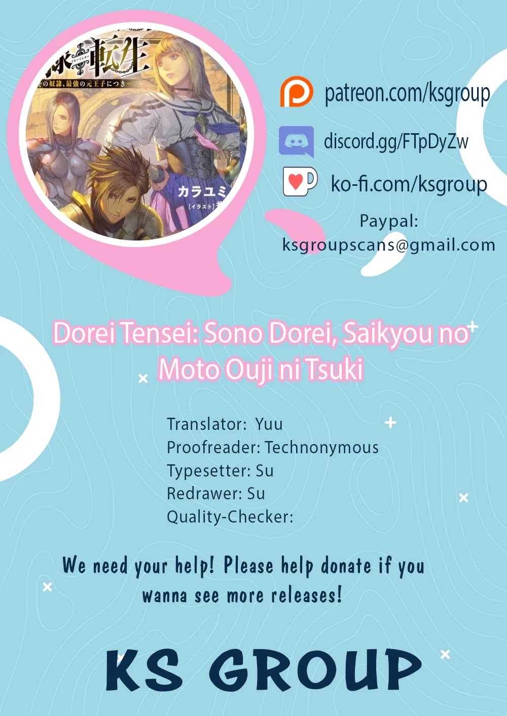 Dorei Tensei: Sono Dorei, Saikyou No Moto Ouji Ni Tsuki Chapter 10 - Picture 1