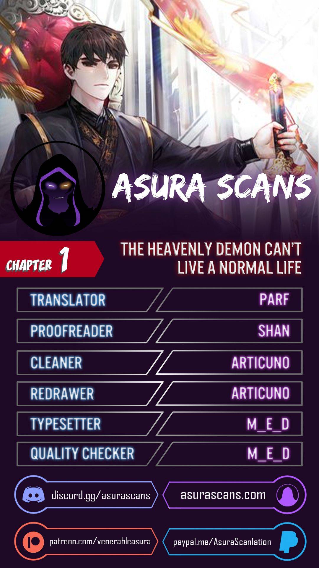 The Heavenly Demon Can’T Live A Normal Life Chapter 1 - Picture 1