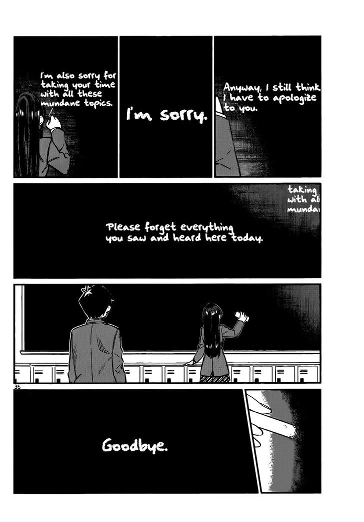 Komi-San Wa Komyushou Desu Vol.1 Chapter 6: I Want To Apologize - Picture 3